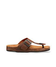 DOCKSTEPS VEGA 2284 Sandalo infradito in pelle con fibbia - Scarpe Uomo