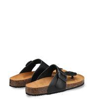 DOCKSTEPS VEGA 2284 Sandalo infradito in pelle con fibbia nero - Scarpe Uomo - 4
