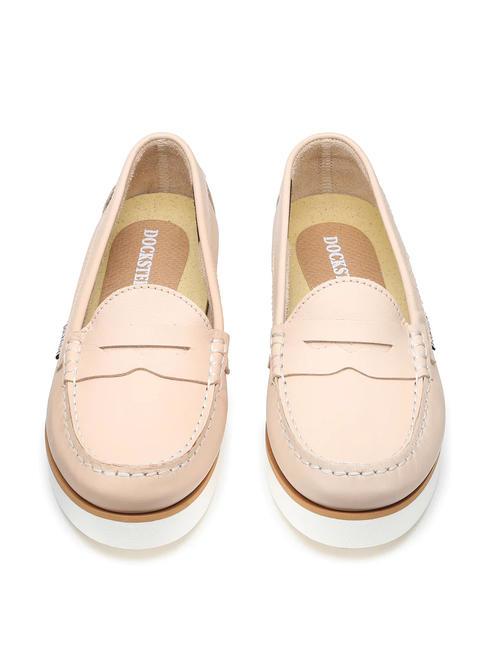 LOMA 1510 Scarpa da barca in pelle cream - Scarpe Donna