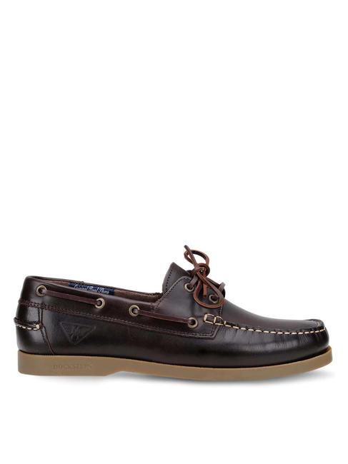 PRO-SAILING 007 Scarpa da barca in pelle brown/beige - Scarpe Uomo
