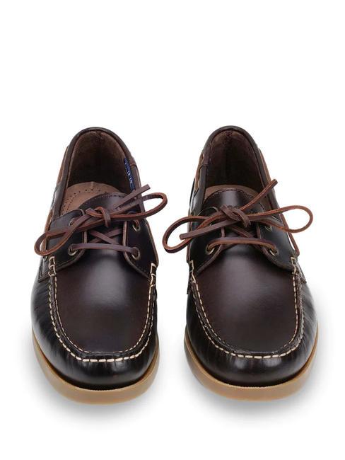 PRO-SAILING 007 Scarpa da barca in pelle brown/beige - Scarpe Uomo