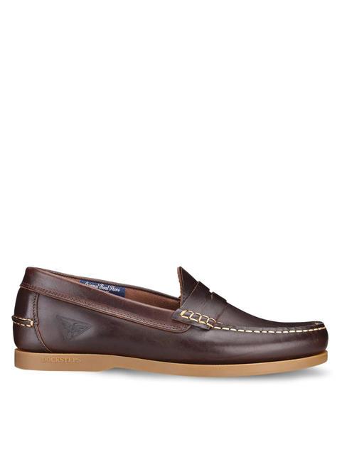 PRO-SAILING 005 Mocassino in pelle brown - Scarpe Uomo