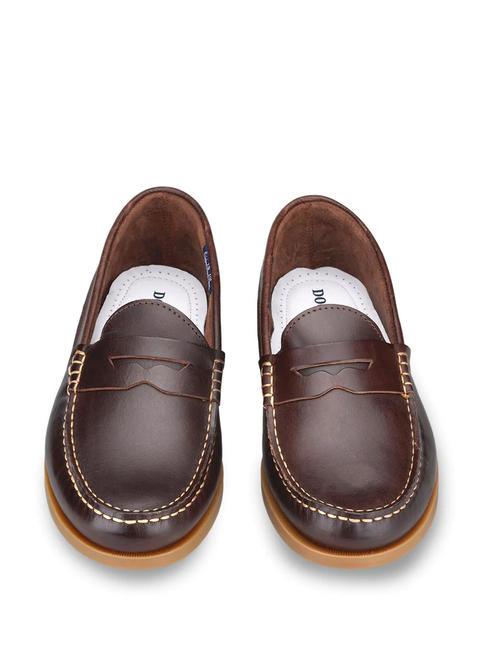 PRO-SAILING 005 Mocassino in pelle brown - Scarpe Uomo