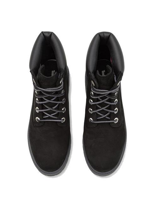 STONE STREET PLATFORM WP Stivaletto impermeabile in pelle JETBLACK - Scarpe Donna