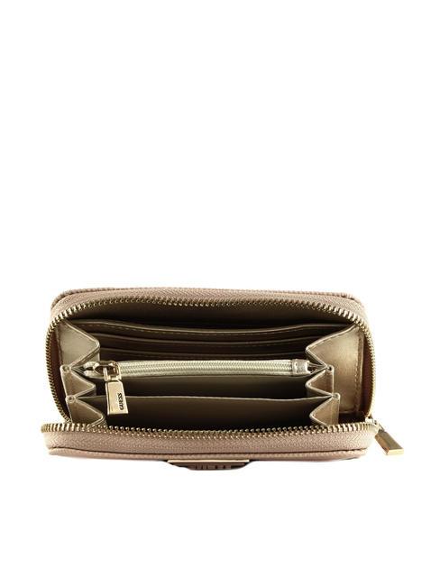 LAUREL Portafoglio Zip Around medio rosewood - Portafogli Donna