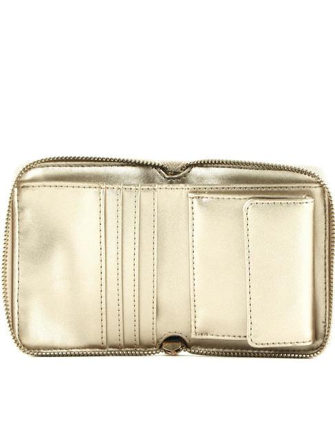 LAUREL Portafoglio piccolo zip around STONE - Portafogli Donna