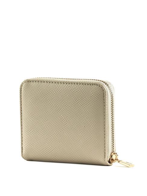 LAUREL Portafoglio piccolo zip around STONE - Portafogli Donna