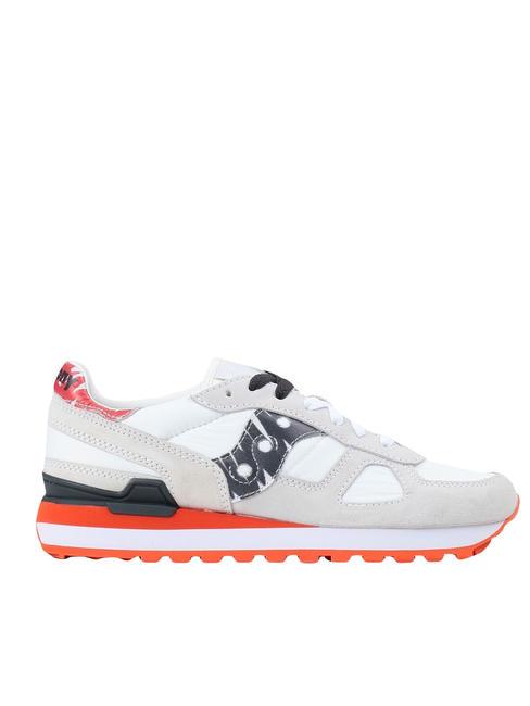 SHADOW ORIGINAL Sneakers in suede white/black - Scarpe Uomo