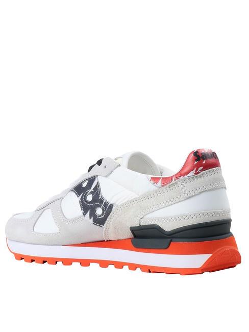 SHADOW ORIGINAL Sneakers in suede white/black - Scarpe Uomo