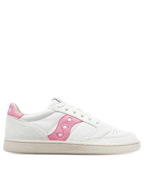 JAZZ COURT Sneakers in pelle white/pink - Scarpe Uomo
