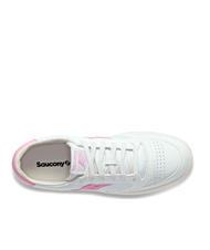 SAUCONY JAZZ COURT Sneakers in pelle white/pink - Scarpe Uomo - 3