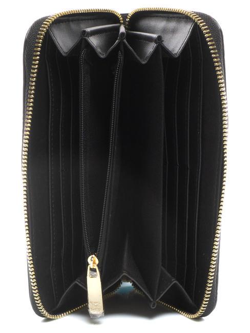 PETRA Portafoglio Zip Around black - Portafogli Donna