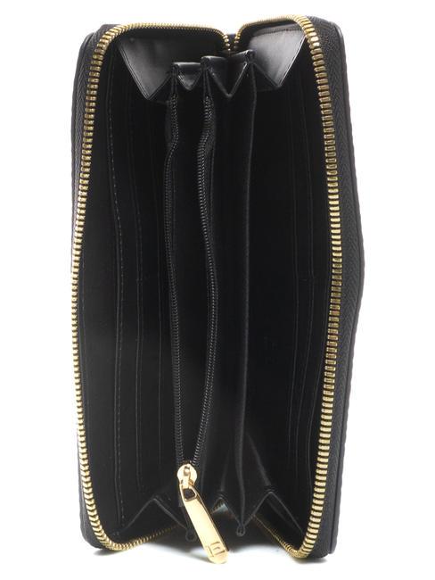 EBA SOFT Portafoglio Zip Around black - Portafogli Donna