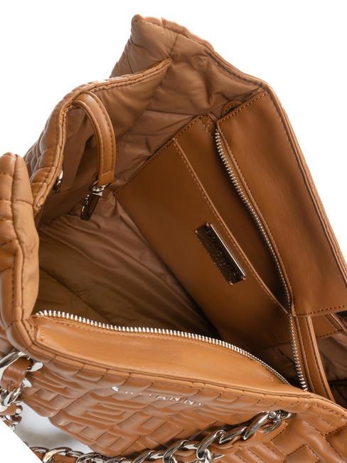 POLLY Borsa a spalla media tan - Borse Donna
