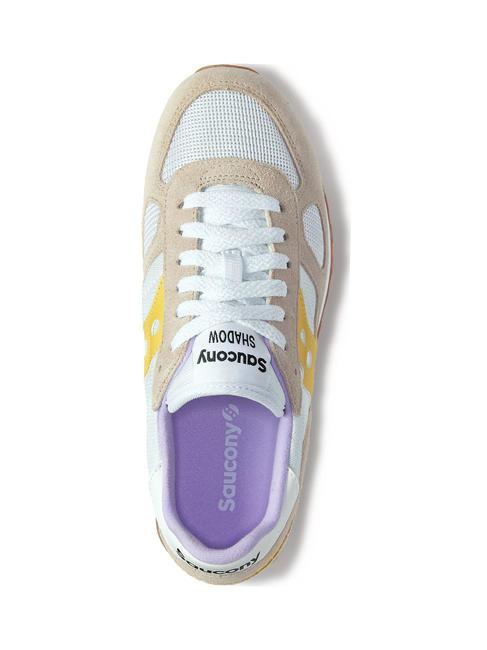 SHADOW ORIGINAL Sneakers white/yellow - Scarpe Donna