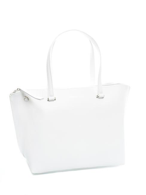GRACE Borsa shopping in pelle bianco - Borse Donna