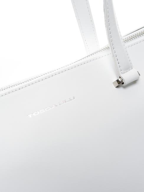 GRACE Borsa shopping in pelle bianco - Borse Donna