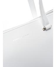 TOSCA BLU GRACE Borsa shopping in pelle bianco - Borse Donna - 3