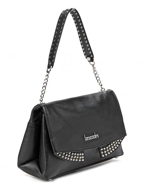 NAOMI Borsa a spalla in pelle nero - Borse Donna