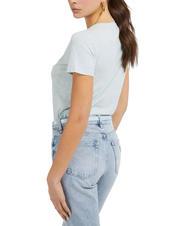 GUESS PALM T-shirt stampa palma in cotone - T-shirt e Top Donna
