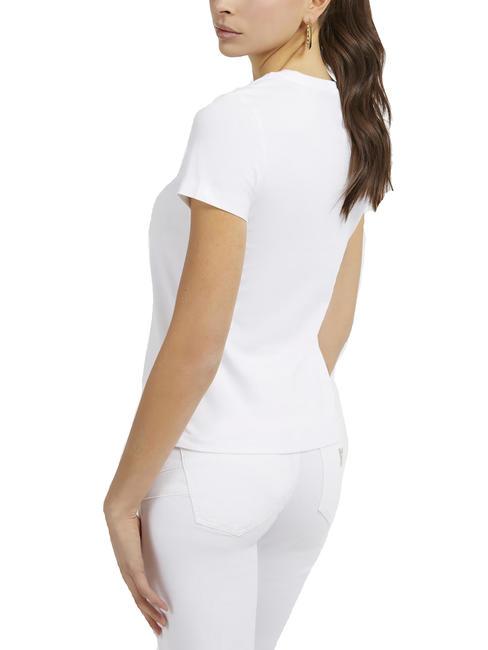 SHADED T-shirt logo in cotone purwhite - T-shirt e Top Donna