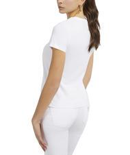 GUESS SHADED T-shirt logo in cotone purwhite - T-shirt e Top Donna - 2