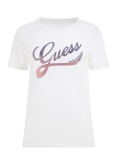 SHADED T-shirt logo in cotone purwhite - T-shirt e Top Donna