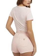 GUESS SHADED T-shirt logo in cotone calm pink - T-shirt e Top Donna - 2