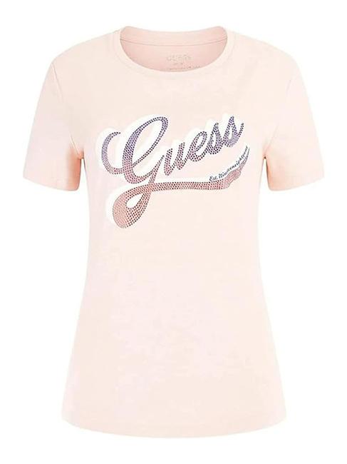 SHADED T-shirt logo in cotone calm pink - T-shirt e Top Donna
