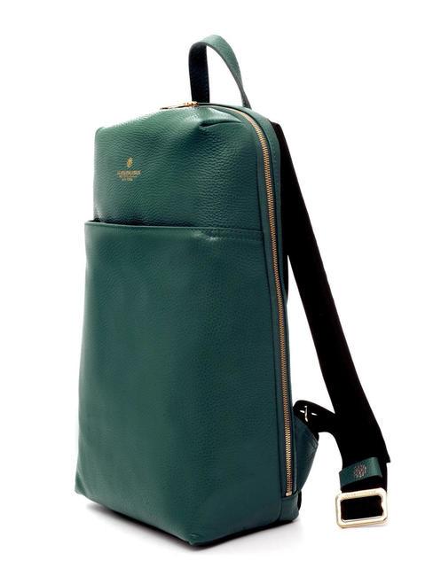 TIFFANY JANE Zaino in pelle porta pc 15.6" verde scuro - Zaini da lavoro porta PC