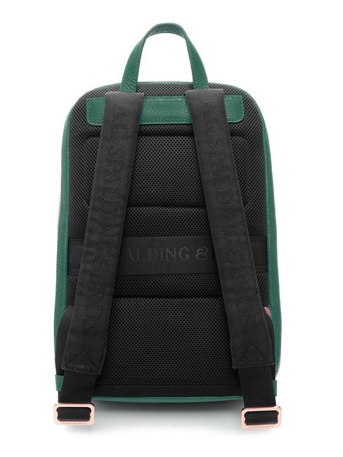 TIFFANY JANE Zaino in pelle porta pc 15.6" verde scuro - Zaini da lavoro porta PC