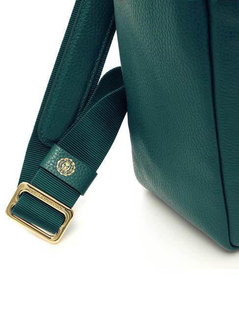 TIFFANY JANE Zaino in pelle porta pc 15.6" verde scuro - Zaini da lavoro porta PC