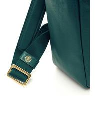 SPALDING TIFFANY JANE Zaino in pelle porta pc 15.6" verde scuro - Zaini da lavoro porta PC - 4