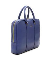 SPALDING TIFFANY Cartella in pelle porta pc 15" blu - Cartelle Lavoro - 2