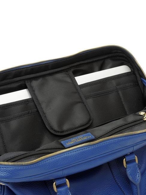 TIFFANY Cartella in pelle porta pc 15" blu - Cartelle Lavoro