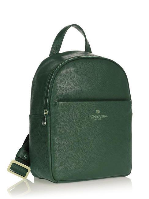 TIFFANY Zaino piccolo in pelle verde scuro - Borse Donna