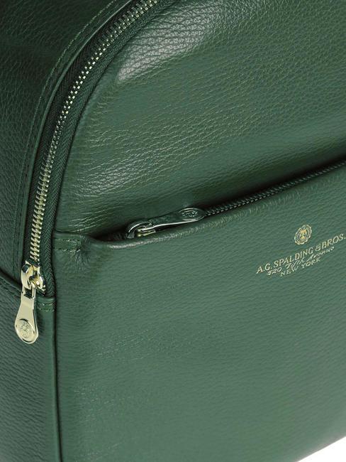 TIFFANY Zaino piccolo in pelle verde scuro - Borse Donna