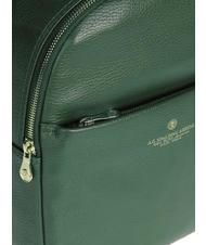 SPALDING TIFFANY Zaino piccolo in pelle verde scuro - Borse Donna - 4