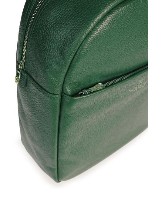 TIFFANY Zaino in pelle porta pc 14" verde scuro - Borse Donna
