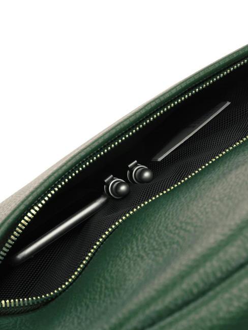 TIFFANY Zaino in pelle porta pc 14" verde scuro - Borse Donna