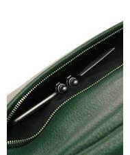 SPALDING TIFFANY Zaino in pelle porta pc 14" verde scuro - Borse Donna - 4
