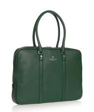 SPALDING TIFFANY Cartella in pelle porta pc 15" verde scuro - Cartelle Lavoro - 2