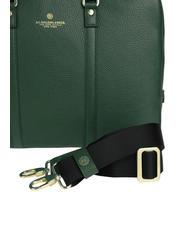 SPALDING TIFFANY Cartella in pelle porta pc 15" verde scuro - Cartelle Lavoro - 3
