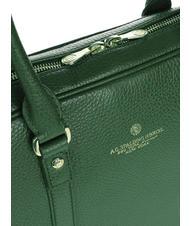 SPALDING TIFFANY Cartella in pelle porta pc 15" verde scuro - Cartelle Lavoro - 4