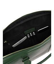 SPALDING TIFFANY Cartella in pelle porta pc 15" verde scuro - Cartelle Lavoro - 6