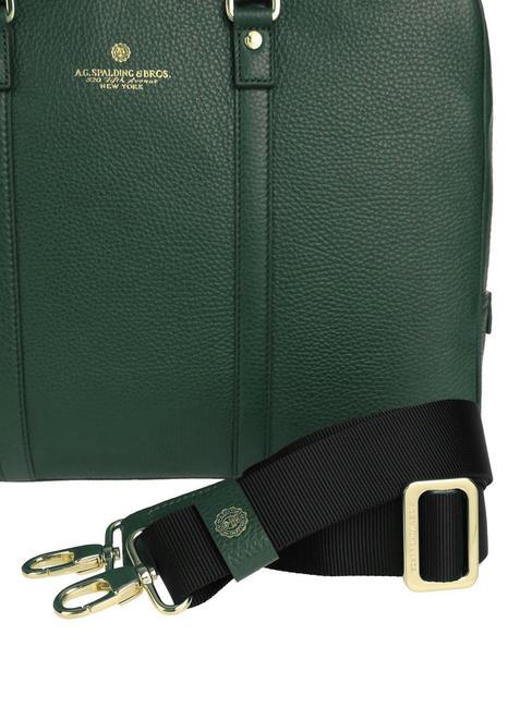 TIFFANY Cartella in pelle porta pc 15" verde scuro - Cartelle Lavoro