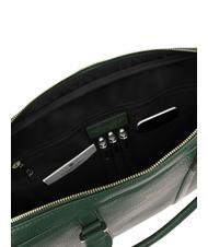 SPALDING TIFFANY Cartella in pelle porta pc 15" verde scuro - Cartelle Lavoro - 6