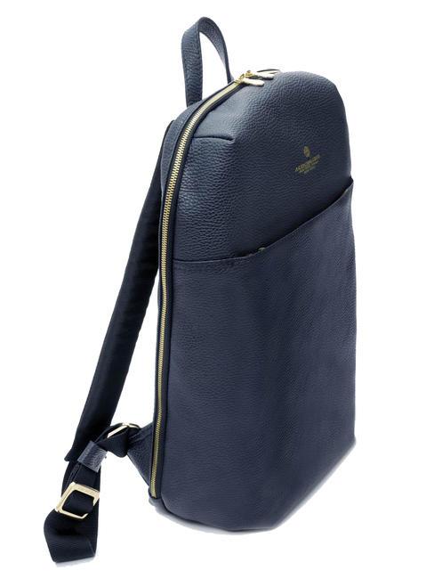TIFFANY JANE Zaino in pelle porta pc 15.6" blu - Zaini da lavoro porta PC