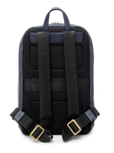 TIFFANY JANE Zaino in pelle porta pc 15.6" blu - Zaini da lavoro porta PC