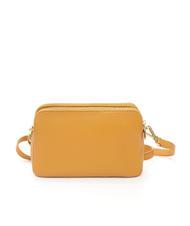 SPALDING TIFFANY KATE Borsa mini in pelle a tracolla senape - Borse Donna - 3